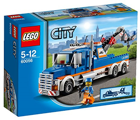 Lego City - 60056 - Jeu De Construction - La Remorqueuse De Camion