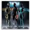 Disneys Tron Legacy Leinwandbild in 60x60cm Made in Germany! Preiswerter fertig gerahmter Kunst-Druck zum Aufhängen - tolles und einzigartiges Motiv. Kein Poster oder Plakat!
