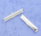 Julz Beads 20 Silver Plated Ribbon End Clamps Cord Ends - 30mm Jewellery Findings J10594B