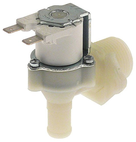 RPE Elettrovalvola poliammide 24 V ingresso 3/4 'DN10 uscita 13 mm 1 moduli gewinkelt Durata 100%