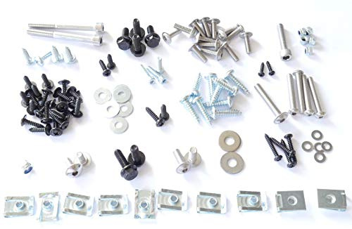 Mega Set Schrauben Satz Verkleidung für Aprilia Sr50 DiTech Morini Motor 2000-2004 + Clipse