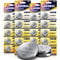 GutAlkaLi 20 Stück CR2025 3V Lithium Knopfzelle Elektro CR 2025 Lithium