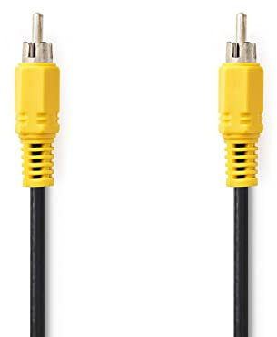 Nedis Cable de Video Compuesto RC A Macho - RCA Macho 5.0