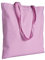 la clessidra 5 (cinque) pezzi Shopper 42 X 42 cm in cotone in cotone 135 g/m manici lunghi, manici lunghi 17 colori (rosa)