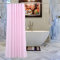 WedDecor Duschvorhang, schimmelresistent, wasserdicht, PEVA, strapazierfähig, Badezimmervorhänge, mit 12 weißen Kunststoffhaken, 180 cm x 180 cm, Rosa