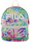 Fila Altra Mini-Rucksack, Batikdesign, 30,5 x 25,4 x 10,2 cm, Farbe: Grün