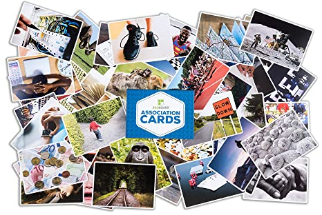 2DOBOARD 45 Coaching Bildkarten für Trainings, Workshops und Teams - Großes Format: 21 x 15 cm (A5) - Coaching Karten – Mithilfe dieser Emotionskarten werden Ihnen Gespräche viel leichter fallen!