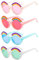 4 Stück Kinder Sportbrille Brille mit UV Schutz, Kinder Runde Sonnenbrille, Kinder Sonnenbrille UV400, Baby Sonnenbrille, mit UV Schutz, Mode Sportbrille Brille, für Kinder von 3 bis 10 Jahren