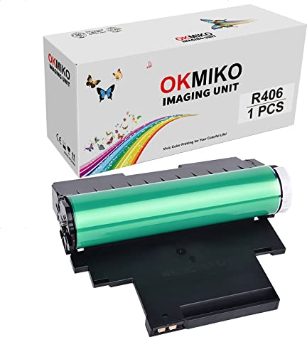 OKMIKO Trommeleinheit CLT-R406 Kompatibler für Samsung Xpress C430 C430W C480 C480W CLP360 CLP365 CLX-3300 CLX-3305 Trommel