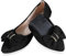 MACHSWON Ballet Flats for Women Comfortable Women's Flats Ballerina Folding Pumps Casual Dress Pointed Toe Black-1 Flats Shoes Women(Black-1, Size 8.5)