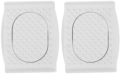 KICHOUSE 2pcs Food Safety Holder Finger Protector for Mandoline Cutting White Food Safety Guard for Vegetables Cheese and Fruits