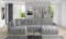 LENART FRIDERIK-EU - Ecksofa mit schlaffunktion und bettkasten [ Rechts - Hellgrau ] Wohnzimmer Möbel, Sofas & Couches, Eckcouch, Eckcouch mit schlaffunktion, Schlafsofa mit bettkasten