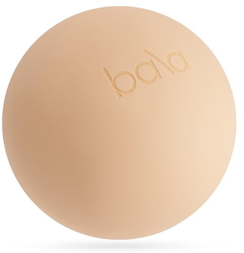 Bala Nicht gewichteter Gymnastikball (Sand) – 20,3 cm Yoga-Ball für Barre, Stretching, Kraft- und Kerntraining – Kleiner Pilates-Ball, Workout-Zubehör mit Mini-Pumpe für Heim-Fitness-Routinen