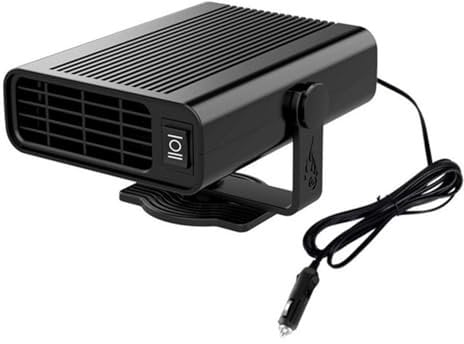 Autoheizung, 12V/24V Tragbare Auto-Heizung, Windschutzscheiben-Abtauer, 120W Fahrzeugheizungslüfter, schnelles Aufheizen/Kühlen, 360 Grad drehbar, Auto-Heizungsdemoster für Limousinen, Wohnmobile,
