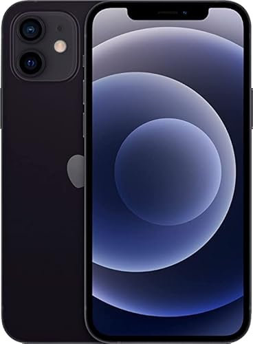 ABUSVEX Original Ersatz-Glas für die Rückseite, kompatibel mit iPhone 12 Mini, 13,7 cm (5,4 Zoll), alle Träger mit vorinstalliertem Kleber und Reparaturwerkzeug für iPhone 12 Mini (schwarz)