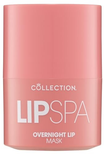 Collection Cosmetics Lip Spa Overnight Mask, Enriched With Peptides, Hydrating Formula, Buttery Balm