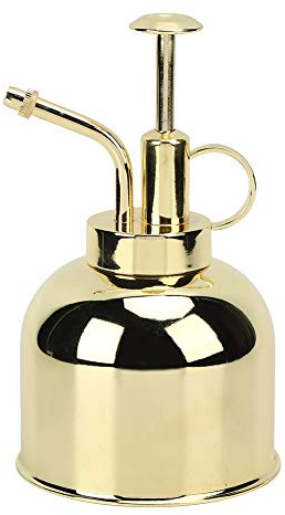 Mtlavistische Edelstahl -Handdruck Pflanze Gartengarten -Nebel -Sprühgerät für Innen im Freien Outdoor Tropenpflanzen 5.9x3.1x3.1in 210g