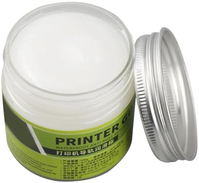 Drucker-Schienen Schmiermittel 100g, Geräuschreduzierende Paste für 3D-Drucker, Fotokopierer, Führungsbahnen und Getriebesysteme, Maschinenpflege, Büro, Zuhause