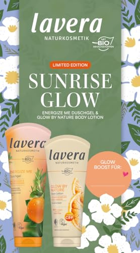 lavera Geschenkset Sunrise Glow | Naturkosmetik, pflegendes Geschenkset, ideal zum Verschenken