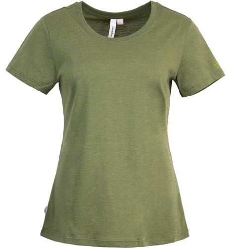 Ragwear Mintta Top Damen (DE/NL/SE/PL, Alphanumerisch, L, Regular, Regular, Dark Olive)