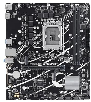motherboards Fit For ASUS PRIME B760M-F DDR5 Motherboard - LGA1700 For Intel 14/13/12th Gen, PCIe 4.0, Dual M.2, Aura Sync RGB