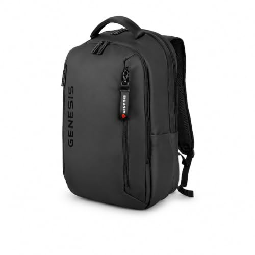 Laptop Rucksack 17,3 Zoll, 23 L, Rucksack mit Tabletfach 15 Taschen Schwarz | Business Rucksack Herren Laptop mit 3 Fächern, Tabletfach, 15 Taschen, Organizer und gepolstertem Laptopfach