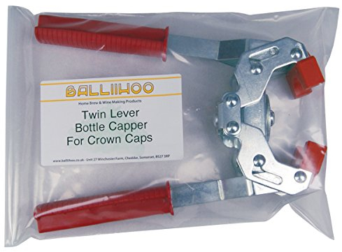 BALLIIHOO Twin Lever Bottle Capper for Crown Caps