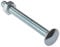 Forgefix CB1075M Bullone a Testa Tonda e Dado ZP M10 x 75 mm, Confezione da 10, Multicolore, Set di 10 Pezzi
