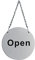 Traiteur Appliance U065 Porte en acier inoxydable Sign-open et fermé