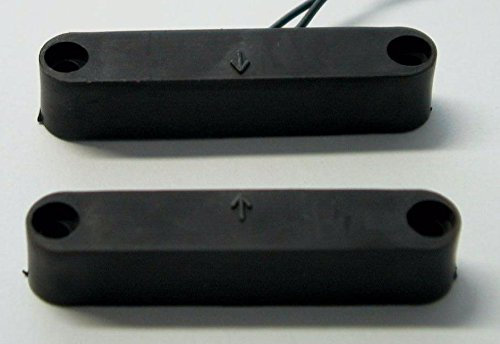 Kemo Electronic - Sensore magnetico anta porta finestra contatto NC allarmi antifurto