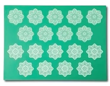 Pavoni Italia S.P.A Silikonmatte Magic Decor Blümchen, 1er Pack