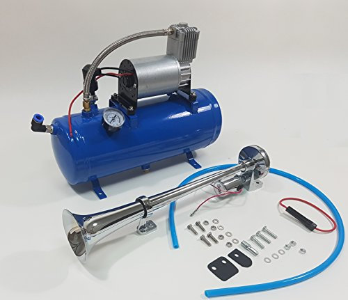 Solo Compact Train Bateau Air Corne Klaxon Trompe avec 150 PSI L Compresseur d'air 12 V
