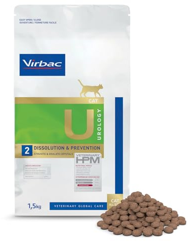 Veterinärmedizin Hpm Virbac Hpm Cat U2Urology STR/Diss/Prev 1,5 kg Virbac 00876 1500 g