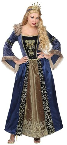 W WIDMANN MILANO Party Fashion - Kostüm Mittelalter Königin, Kleid, Prinzessin, Faschingskostüme
