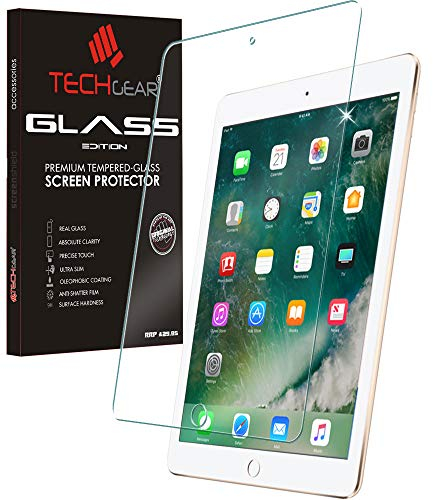 TECHGEAR Protection Écran Anti-Reflet pour iPad 9.7 2018/2017, iPad Air 9.7, Air 2, iPad 5, iPad 6 - Protecteur d'Écran MAT Anti-Reflet en Verre Trempé Compatible avec iPad 9.7 Air 9.7, Air 2