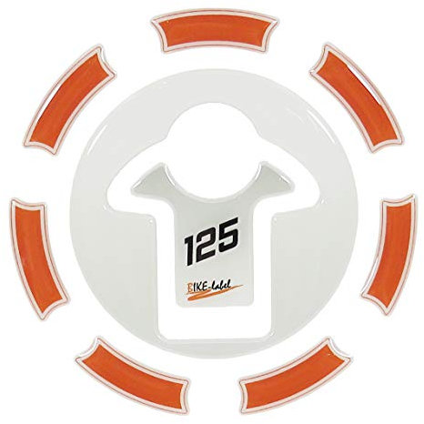 BIKE-label Tankpad Tankdeckel Aufkleber kompatibel für KTM 125 Duke 660302