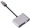 Diyeeni Adaptateur USB vers HDMI VGA, Convertisseur USB 3.0 vers 1080P HD HDMI VGA, Adaptateur HDMI pour Ordinateur pour Windows 7/8/8.1/10