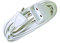 Voltman DIO013126 - Extensor de extensión (10 m), color blanco