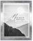 BIRAPA Monaco Bilderrahmen 21x29,7 cm (DIN A4) Silberglanz Vintage - Bilderrahmen Metall Optik, Alu Gebürstet Rahmen, Posterrahmen, Wechselrahmen