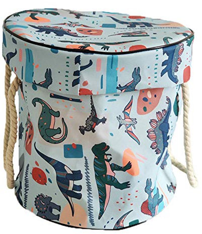 Spielzeug Aufbewahrungstasche, Aufbewahrungsmattentasche und Bodenspielmattentasche, Tragbare Kinderspielzeug Kordelzug Schnell Aufräumen für Lego Building Block (B)