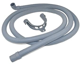 Ufixt Universal Washing Machine Dishwasher Drain Outlet Hose and Hook 2.5 Meter 19/22mm