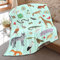 Soft Flannel Blanket Animal Dog Wolf Giraffe Lightweight Plush Throw Air Conditioner Quilt for Women Men Couch Bed Sofa Decorative Blankets 40x30 Extra Small for Pets