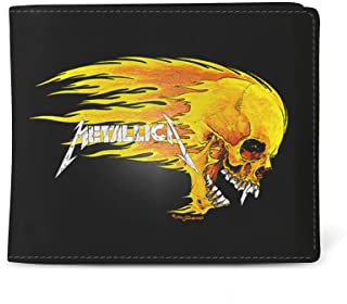 Rocksax Metallica Wallet - Pushead Flame