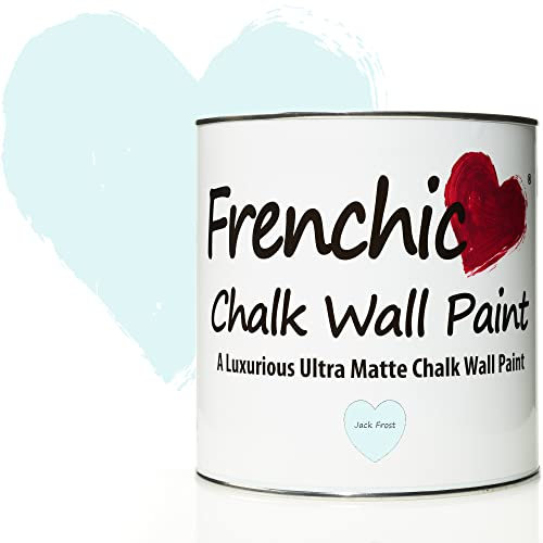 Frenchic Jack Frost Chalk Wall Paint, For Interior Walls & Ceilings, Ultra Matte, Washable & Scrubbable (2.5L)