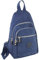 CF CATTERFELD Damen City-Rucksack aus Nylon - sehr leichter sportlicher Daypack Freizeit Fahrrad - Blau