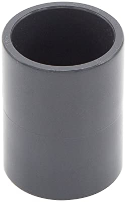 PVC-Muffe 25mm Klebemuffe Mit 2-Anschlüssen Rund Rohr-Verbindungsstück für Rohre und Fittinge bm255