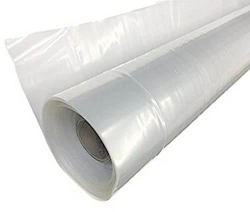Film en plastique transparent pour serre - 2 m x 20 m