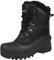 riemot Winterstiefel Damen Herren Wasserdicht Gefüttert Schneestiefel Warme Snow Boots Rutschfest Winter Schuhe, Schwarz, 45 EU