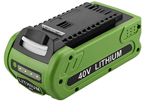 ENERGUP 40V 2500mAh Ersatzakku für GreenWorks Akku Kompatibel mit Greenworks 40V Akku G40B2 29727 29462 29252 29472 25312 25322 G-MAX Elektrowerkzeugen (Nicht für Gen 1)