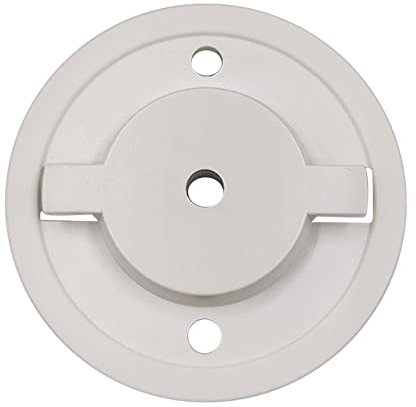 Security Camera Base Bracket for Smart Camera with Screws Sticking Hoisting Wall Hanging Inverted Installation Stand Dome Camera Wall Mount Bracket Security Camera Wall Mount White Home